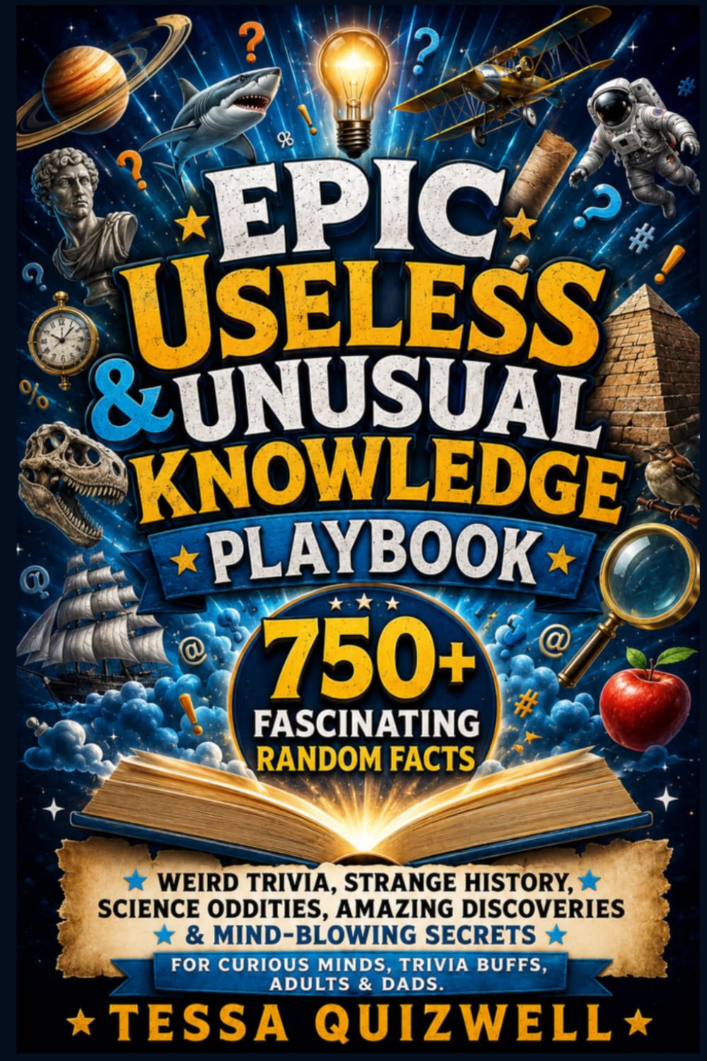 Epic Useless & Unusual Knowledge Playbook: 750+ Fascinating Random Facts — Weird Trivia, Strange History, Science Oddities, Amazing Discoveries & ... Curious Minds, Trivia Buffs, Adults & Dads.