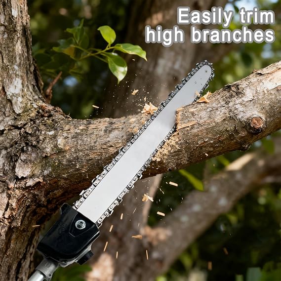 12-inch Pole Saw Attachment fits for ego's Trimmerhad System