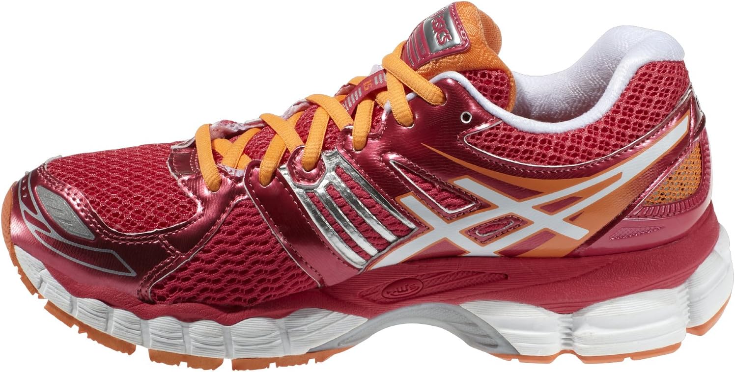 ASICS Nimbus 15 Running Shoes Women Ladies Gel Purple/White