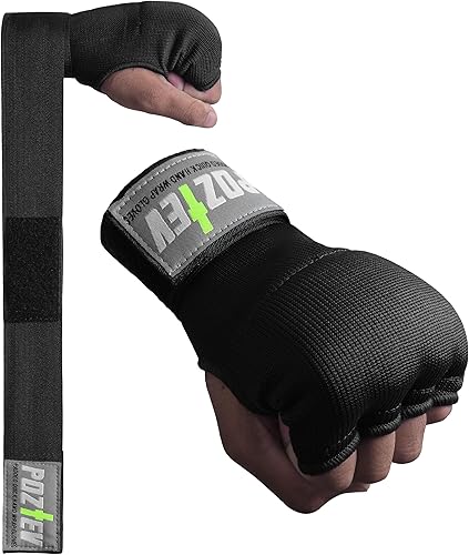Miniatura 9 de Vendas de mano de boxeo para hombres y mujeres  Boxeo Quick Wraps Guantes internos Kickboxing Guantes de boxeo Guantes de boxeo Soporte de nudillos