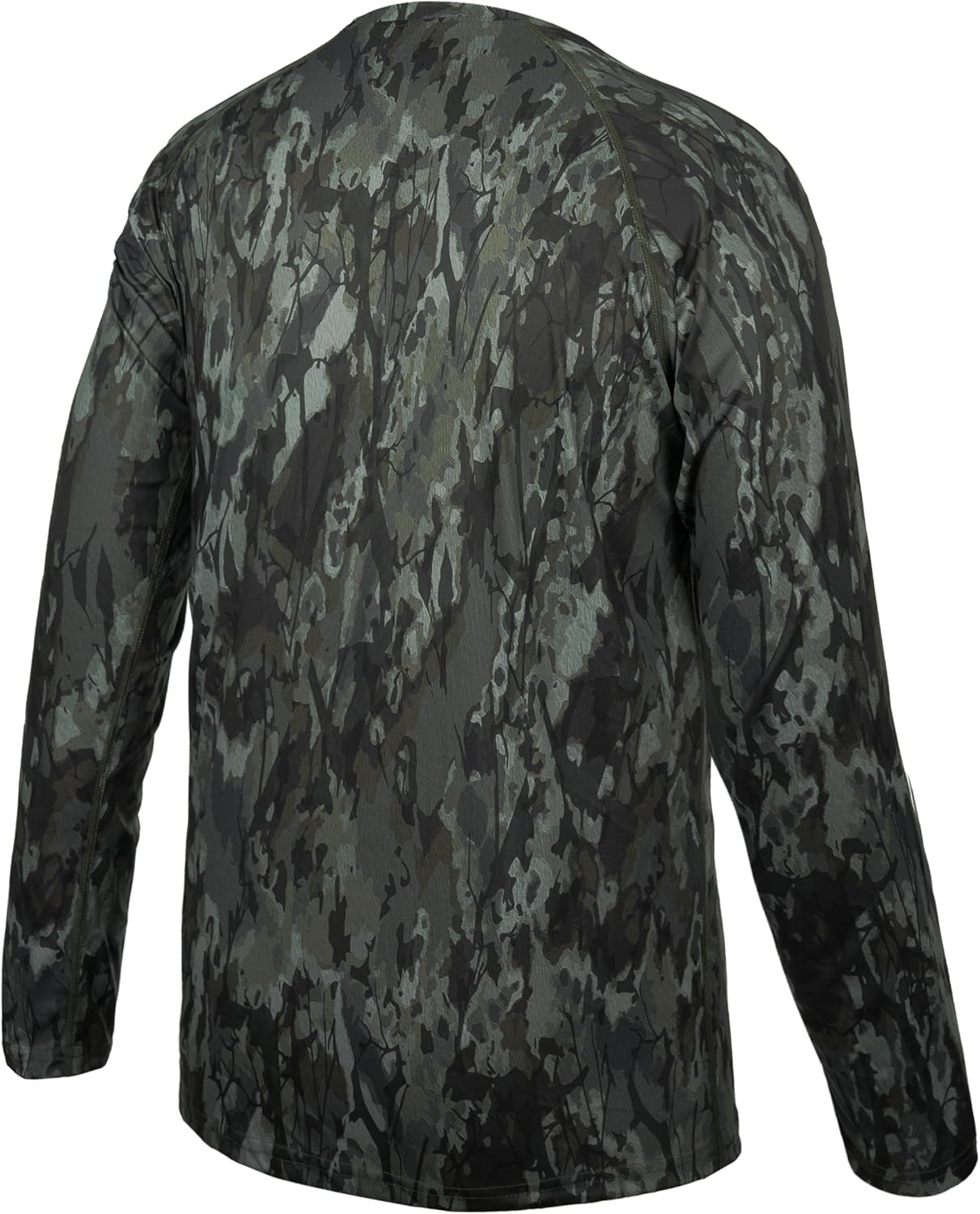 FISHEAL Men's Hunting Camo Shirt, Long Sleeve Performance Quick Dry Camouflage Shirts for Fishing Outdoor UPF 50+ - Image 3