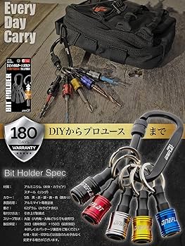 ハンドメイド　脱着式　ビットホルダー付きプレート ハンドメイド 脱着式 ビットホルダー付きプレート