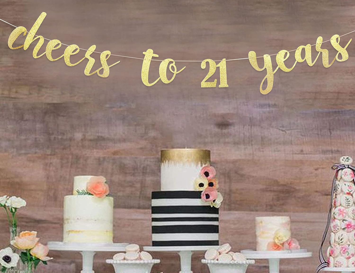 Buy Cheers To 21 Years Banner 21st Birthday Banner 21th Birthday Party Decoration Banner Cheers To Celebrate The 21th Wedding Anniversary 21th Birthday Background Props For Men And Women Online In Indonesia B098xdtj1m