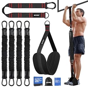 Pull Up Assistance Bands 260lbs Heavy Pull Up Bands Resistance Bands for Pull Ups Working Out with Feet