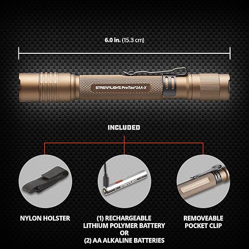 Miniatura 5 de Streamlight Linterna táctica profesional Protac de 250 lm