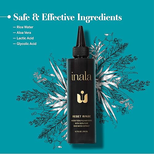 Miniatura 5 de Inala Restablecer enjuague  Tratamiento semanal para el cabello con arena  Elimina la acumulación de cuero cabelludo  Prevención de pérdida de