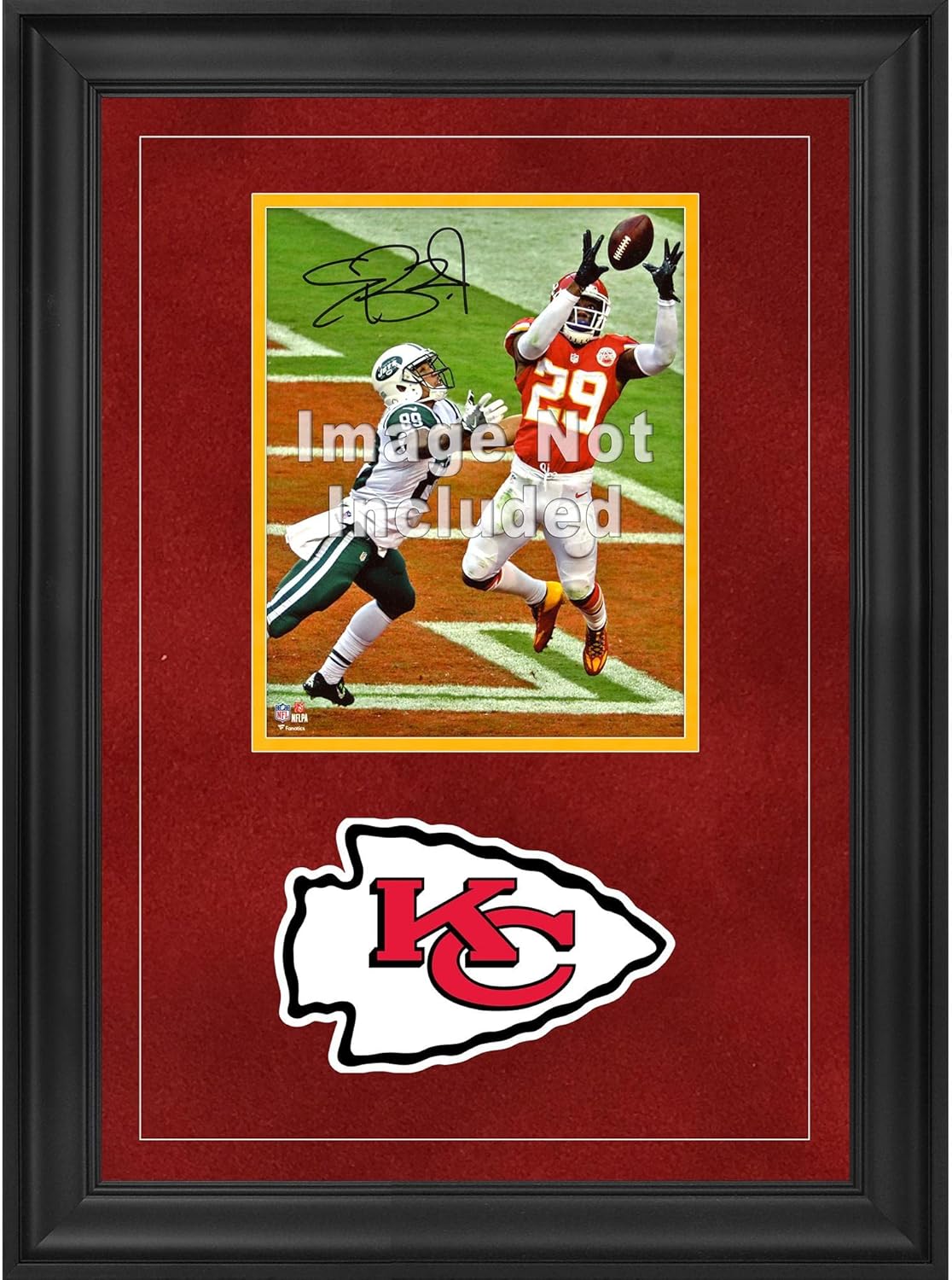 Kansas City Chiefs Deluxe 8" x 10" Vertical Photograph Frame with Team Logo - Football Other Display Cases