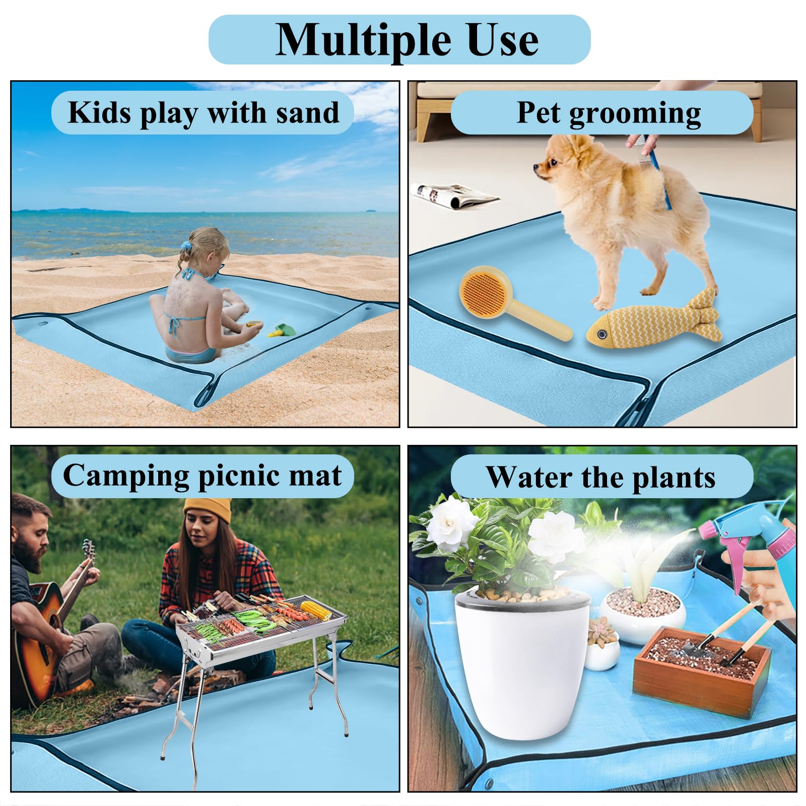 Tapis de rempotage pour plantes 59 x 39 po