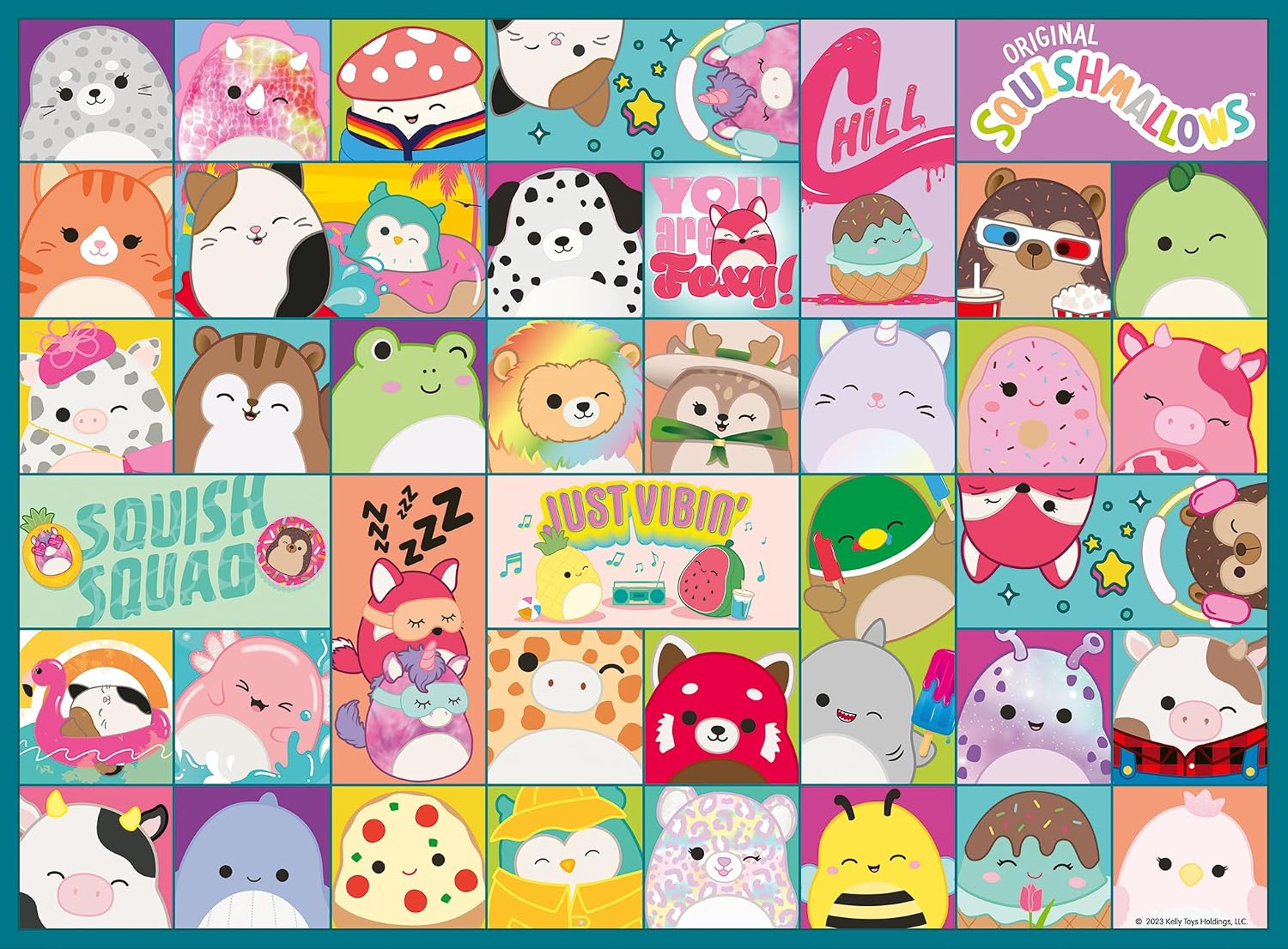 100p Puz Squishmallows
