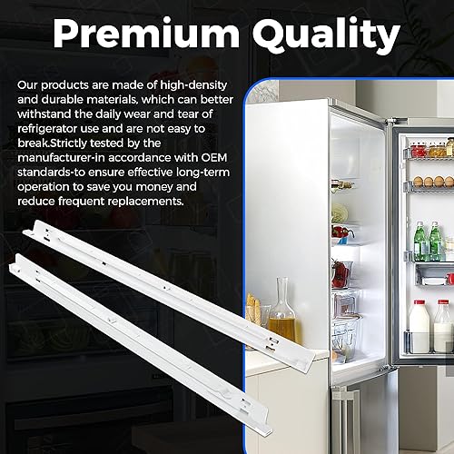 Miniatura 7 de Romalon 240530601 (izquierda) y 240530701 (derecha) para frigorífico Frigidaire KenMore - Sustituye a AP2116589 PS430916 AP2116590 PS430917