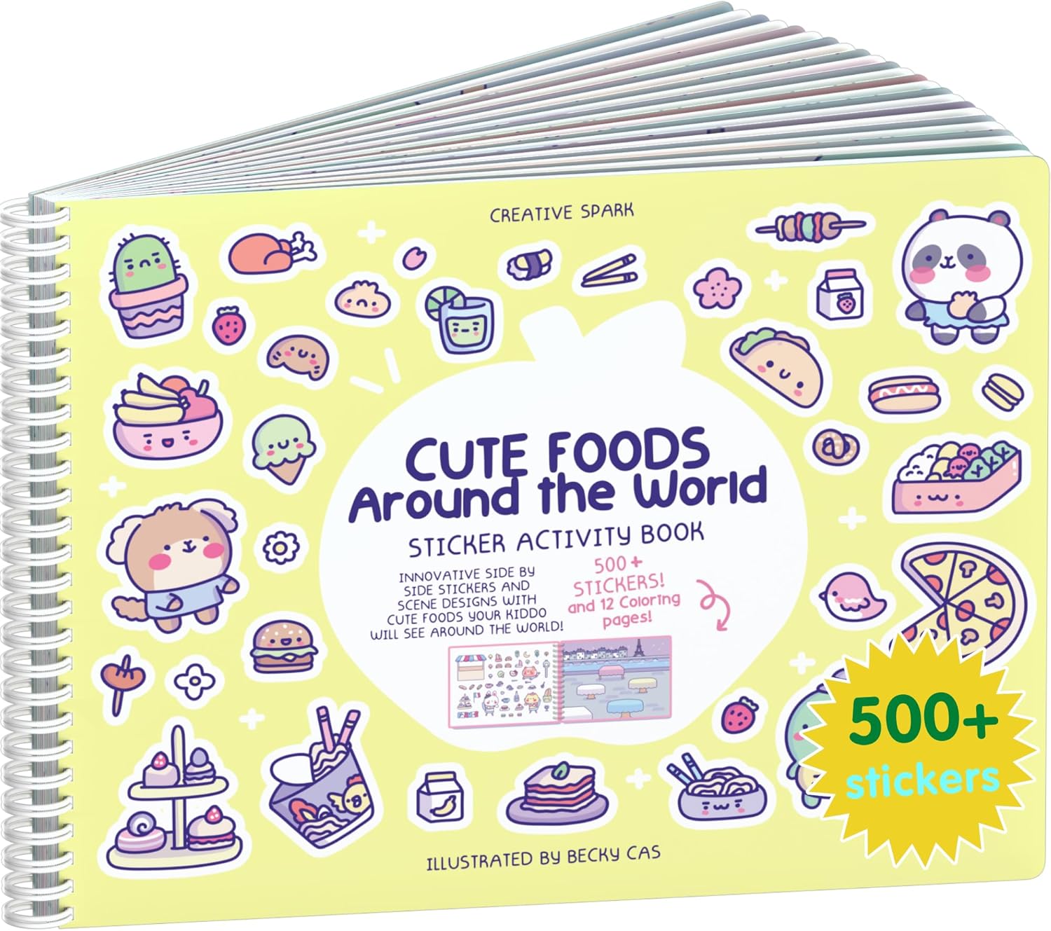 Cupkin Sticker Book: Surprising Global Food Fun for Kids on the Go