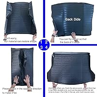 Vista 7 de KELCSEECS - Tapetes de piso y forro de carga para auto