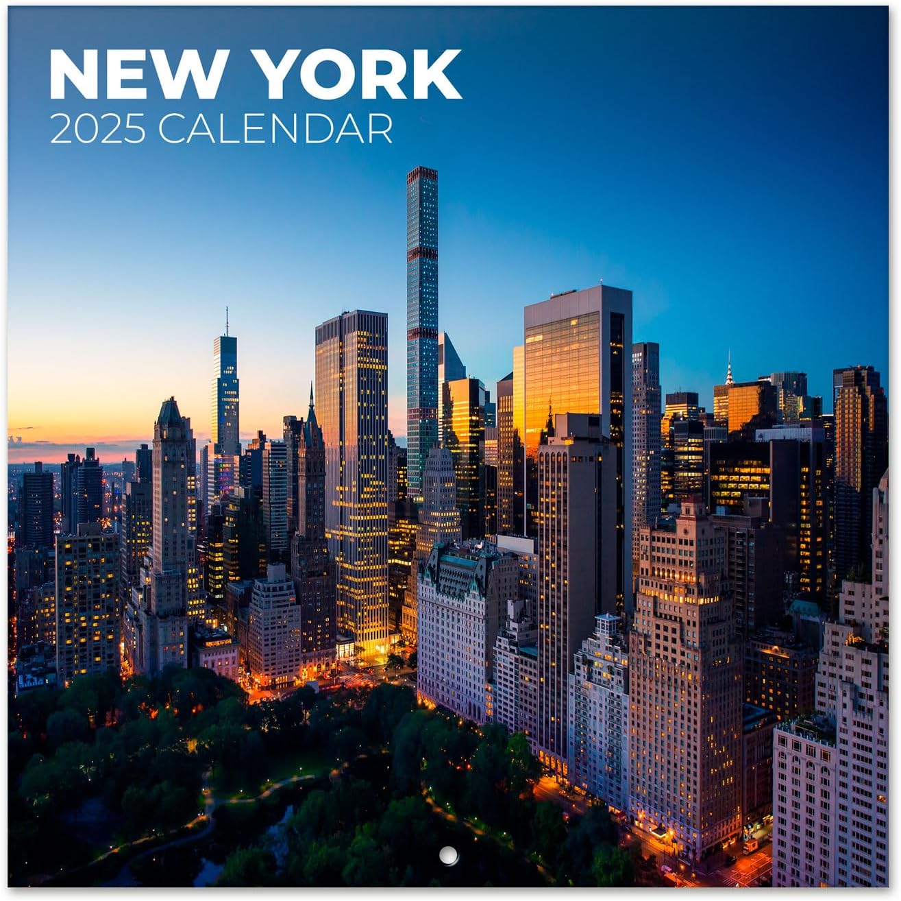 Grupo Erik Wall Calendar 2025 - New York | 12" x 12" Square Calendar 2025, Wall Planner 2025, Family Planner Calendar 2025 | New York Calendar 2025, New York GiftsThe Forest Stewardship Council