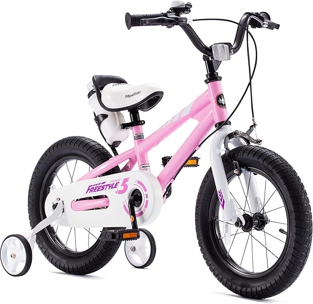 Royalbaby Freestyle Kids Bike 2 Hand Brakes 12 14 16 18 20 Inch Children's Bicycle for Boys Girls Age 3-12 Years
