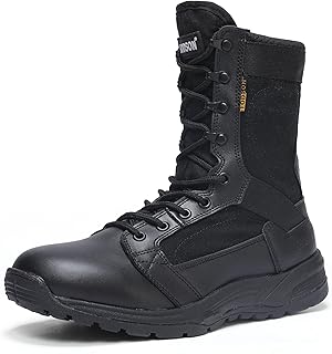 Men's Breathable Work Tactical Military Boots Lightweight Combat Army Motorcycle Jungle boots