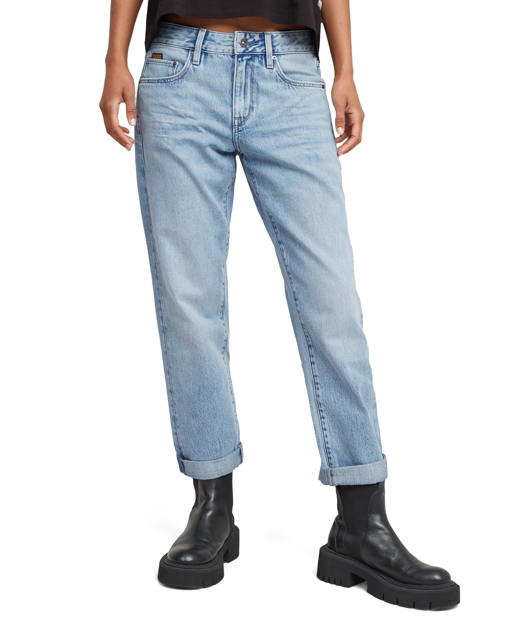 G-Star Women's Kate Boyfriend Jeans, Blue (sun faded blue cape D15264-D932-H110), 32W / 30L