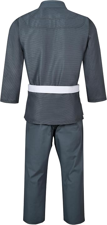 Knockout Fight Gear Kids BJJ Gi Jiu Jitsu Kimono Lightweight Youth Brazilian Jiu Jitsu Gi with Preshrunk Fabric and Free Belt