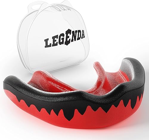 Miniatura 3 de Legenda Protector bucal de boxeo, artes marciales para boxeo, artes marciales, artes marciales, muay thai, BJJ, karate, kickboxing, talla única con