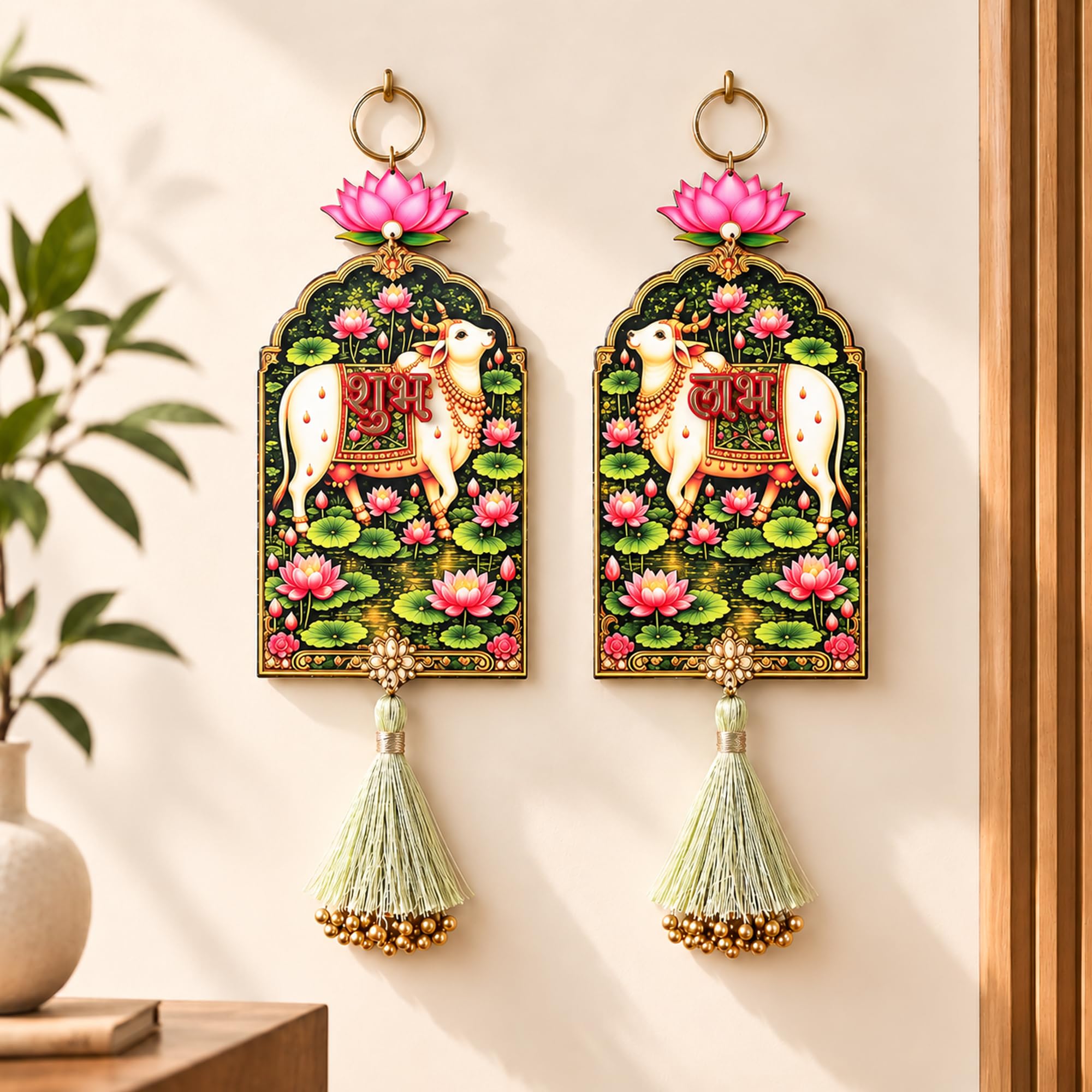 Shubh Labh Toran - Diwali Door Hanging -11 Shubh Labh Toran - Diwali Door Hanging -11