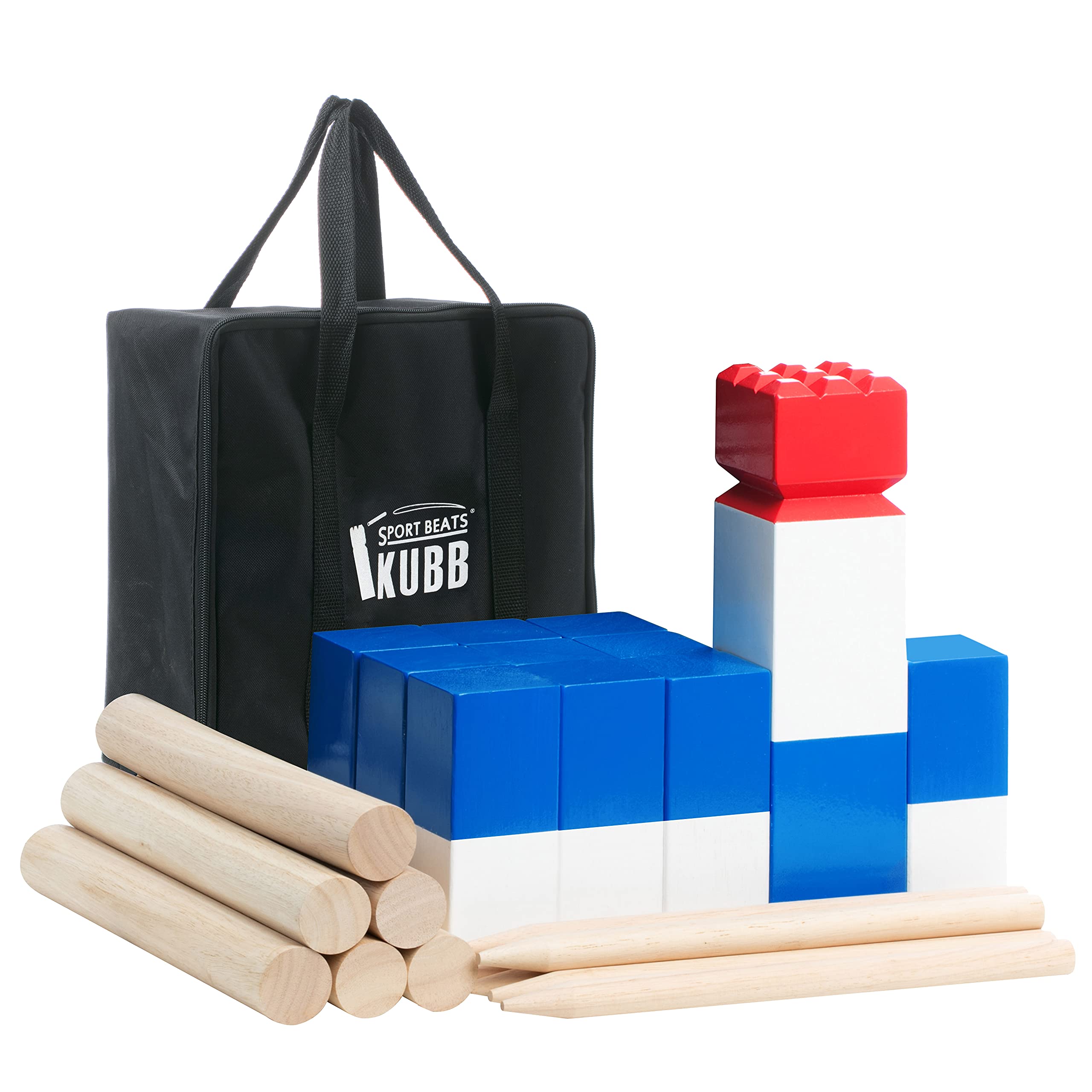Buy Kubb Game Set Kubbs Lawn Yard Outdoor Games for Adults and Family