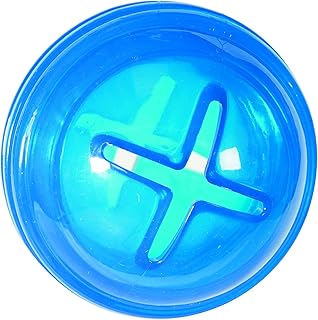 Hero SnackTime Soft Rubber Bouncy Ball, Blue Dog Toy