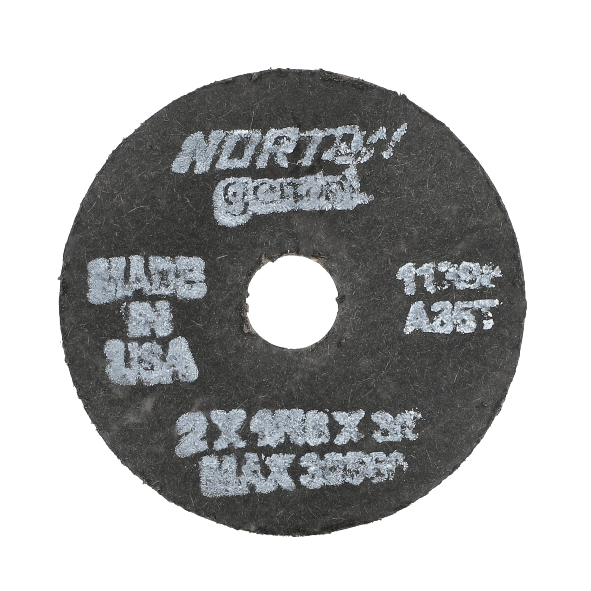 Norton Gemini Small Diameter Reinforced Abrasive Flat Cut-Off Wheel, Type 01, Aluminum Oxide, 3/8