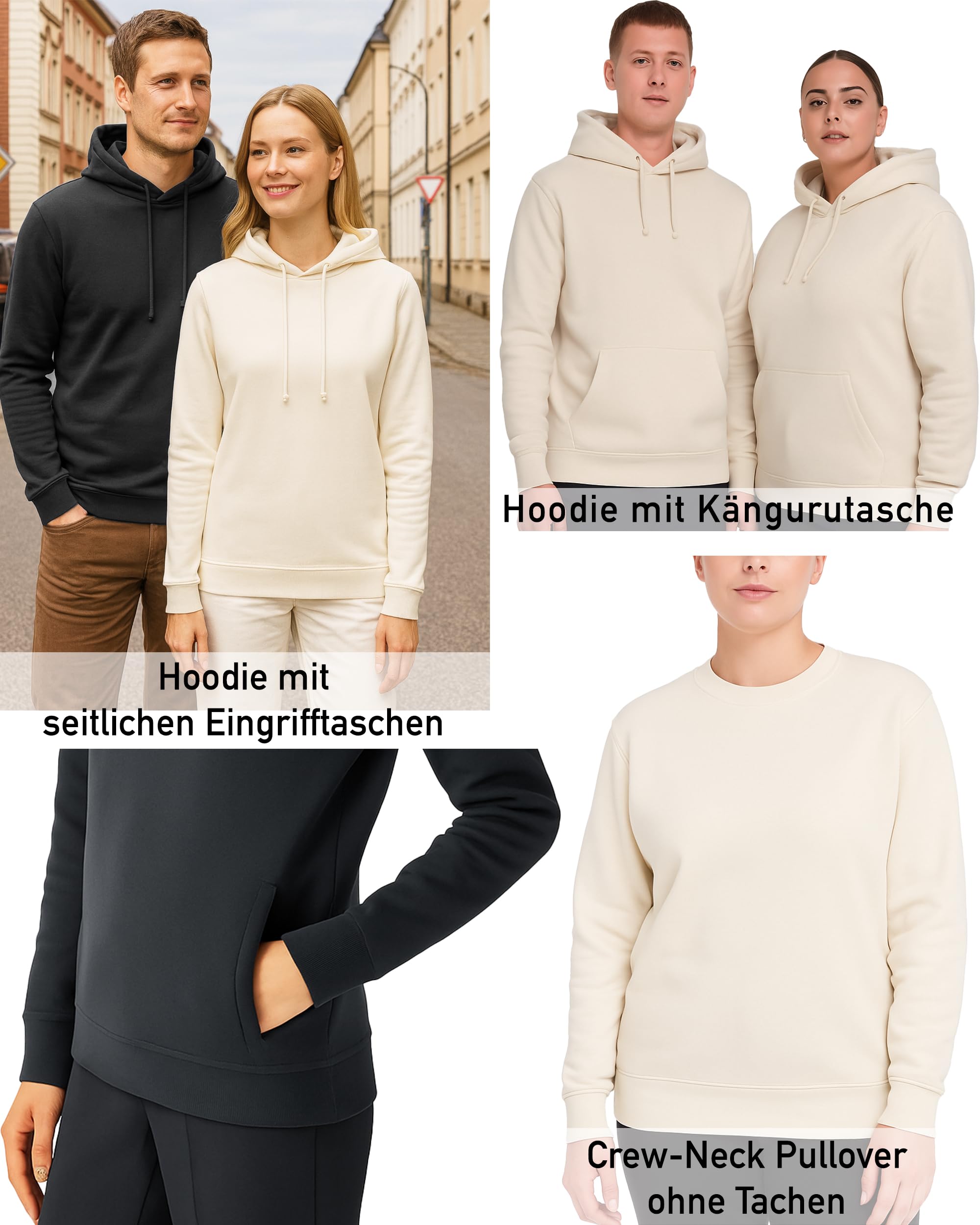 Personalisierte Bio T-Shirts Pullover für Familien Mama Papa Kinder Oma Opa, handbedruckt mit umweltfreundlichen Farben und Folien in Deutschland, Bio-Baumwolle