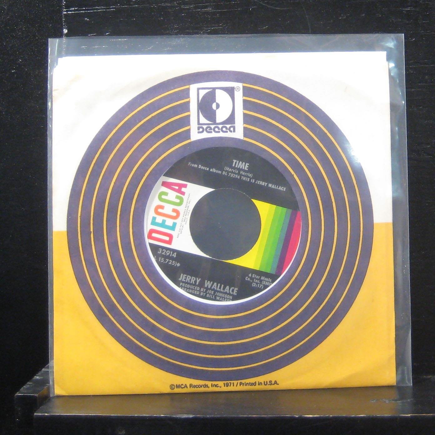Amazon.com: JERRY WALLACE - to get to you/ time DECCA 32914 (45 vinyl ...