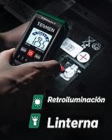 Vista 5 de Multímetro digital TM-510, 4000 cuentas, medición inteligente, voltímetro de rango automático; probador de voltaje con función de voltaje sin