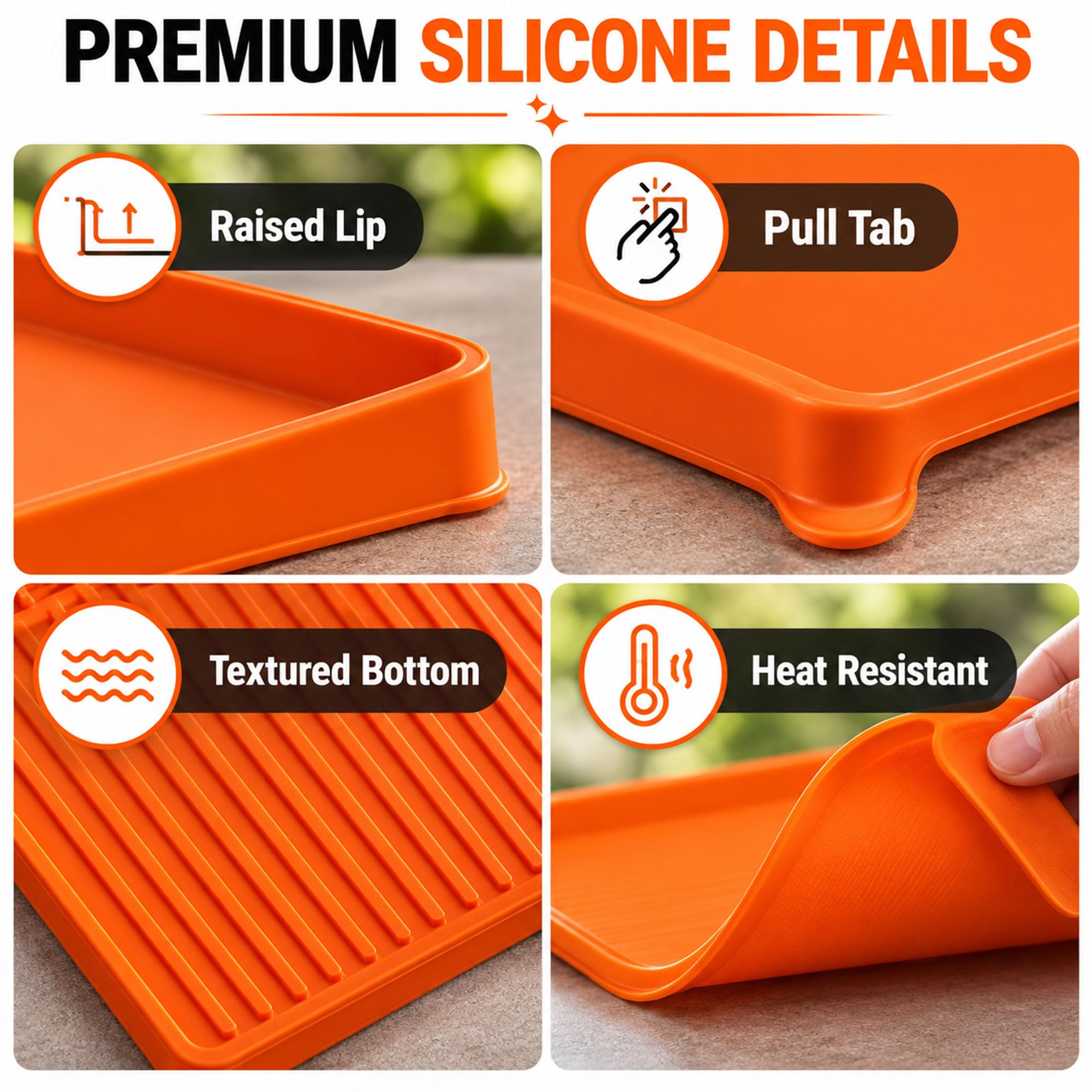 Tapis Silicone Plancha pour Camplux Tabletop Gas Griddle GG302S