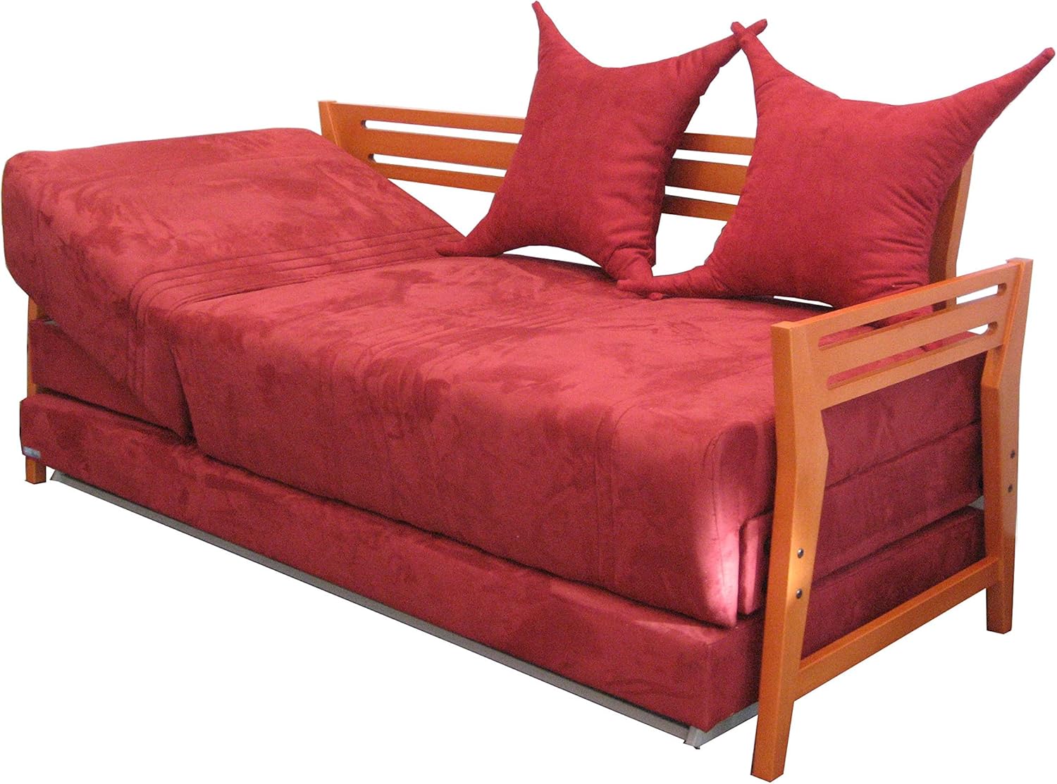 Double Sofa Bed Futon Lobster with Storage and Back Up Mechanism
