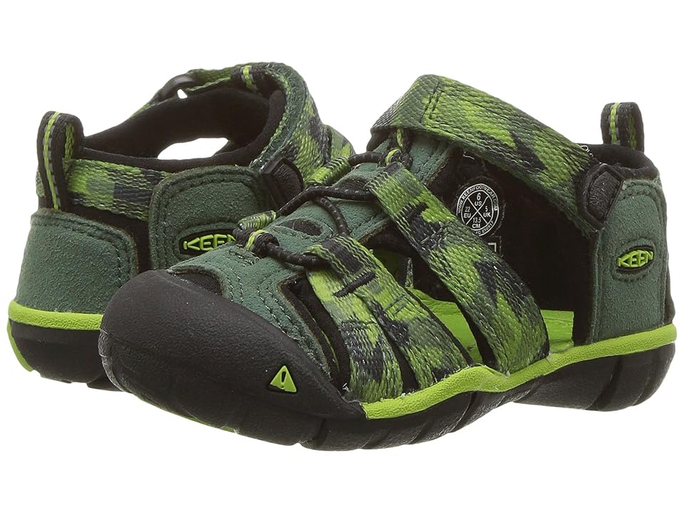 

Keen Kids Seacamp II CNX (Toddler) (Duck Green/Greenery) Boys Shoes