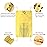 Nailskey Nail Forms for Gel Builder - 100 Pcs Self Adhesive Nail Extension Stickers for Acrylic, UV & Poly Gel with Tip Sculpting Guide - Nail Art for Home & Salon (Pack of 100)