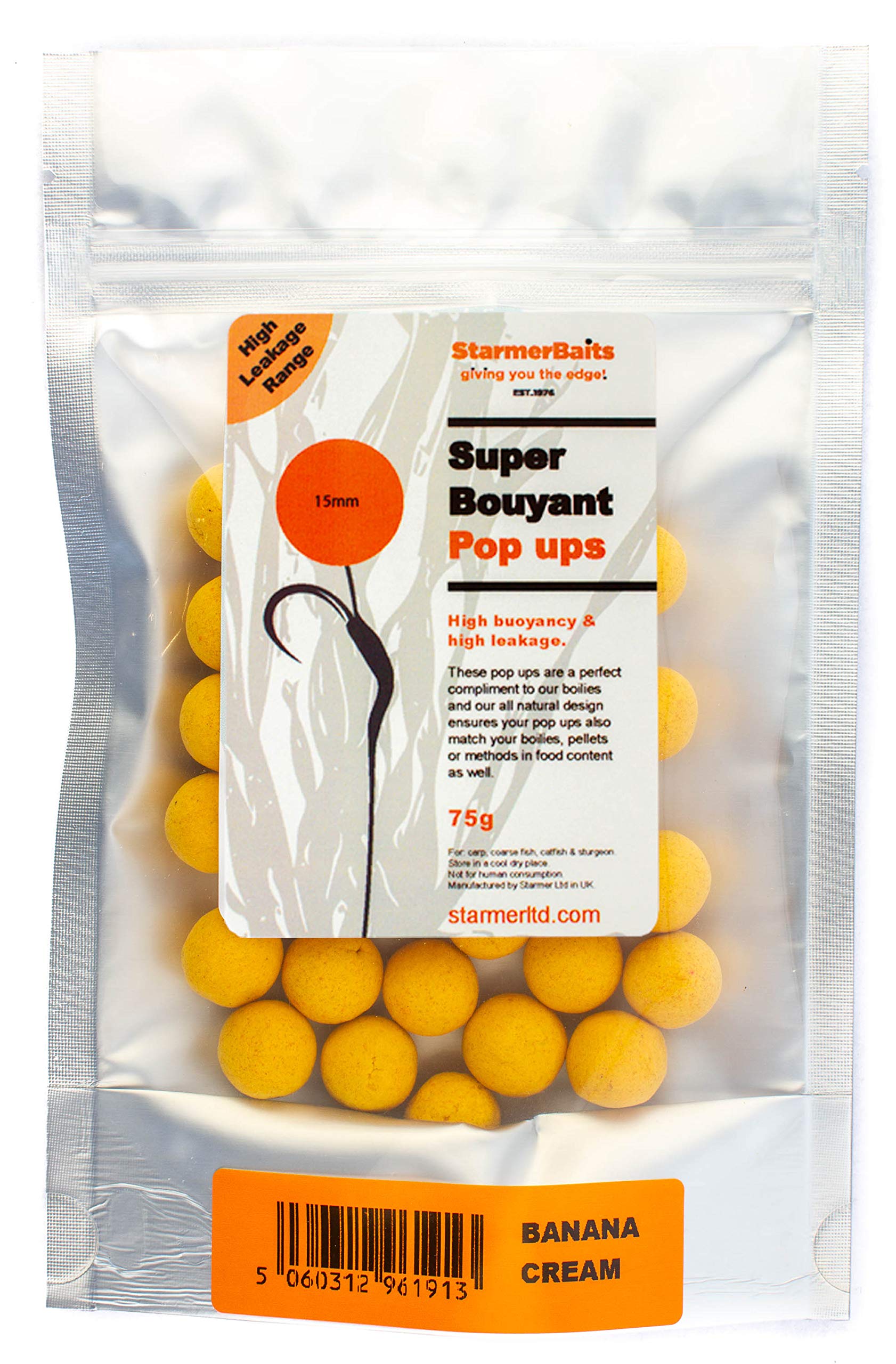 starmerbaits Boilie pop ups Banana cream