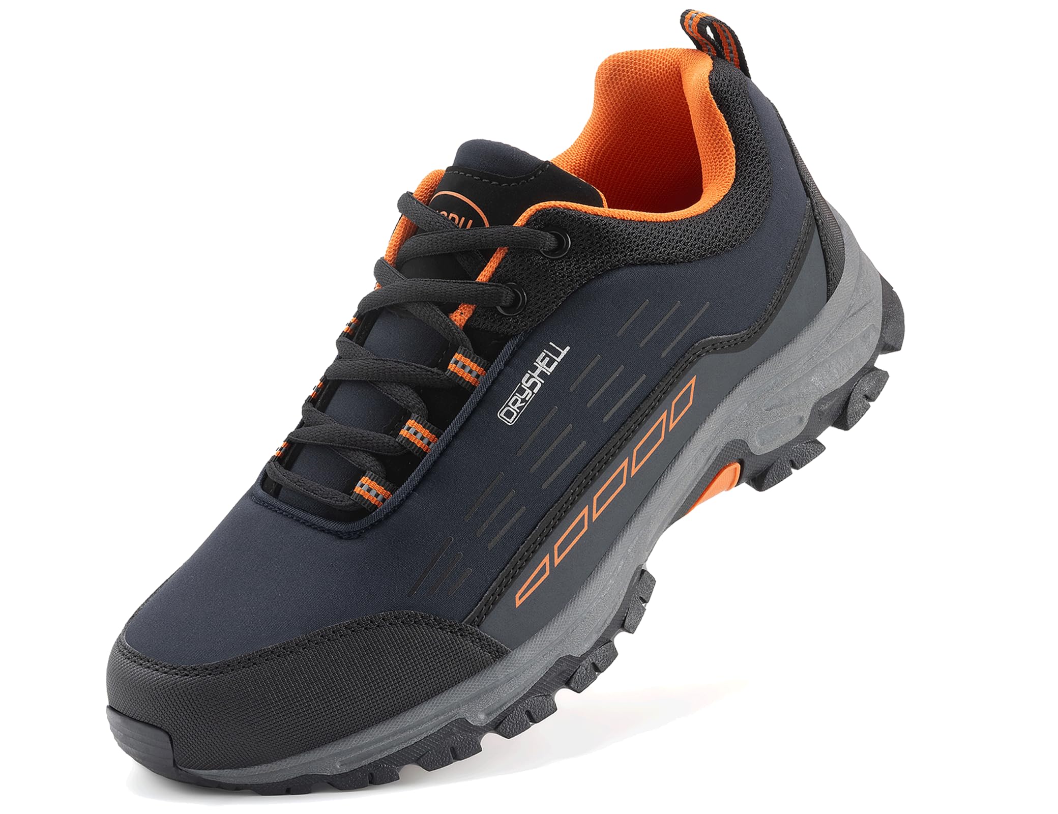 LANGDU Zapatillas de Senderismo Hombre Mujer Trekking Zapatos 37-46 | Impermeable,Transpirable,Suela Antideslizante,Cómodo,Amortiguación,Montaña