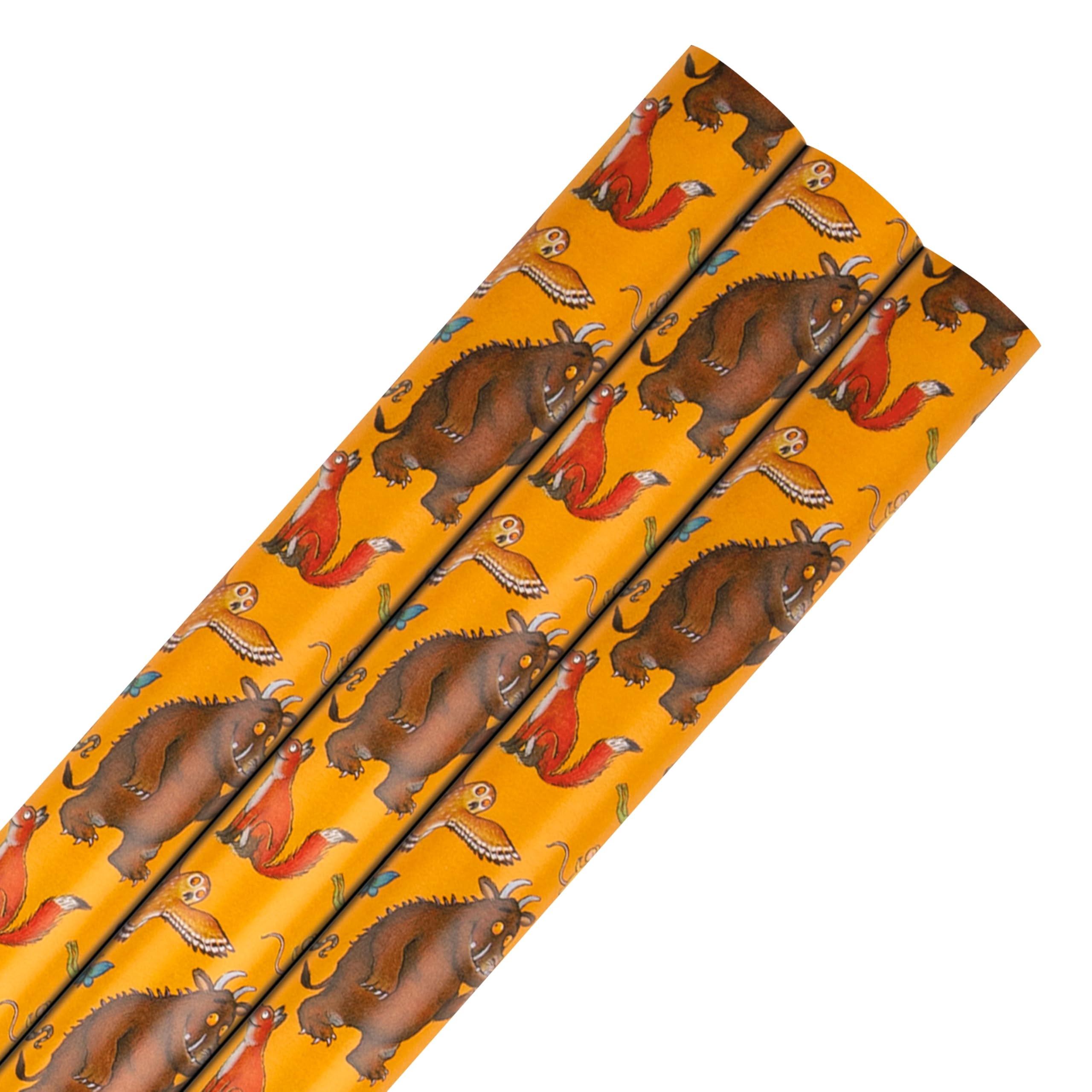 Hallmark The Gruffalo Wrapping Paper Multipack - 6m - 3 x 2M Rolls