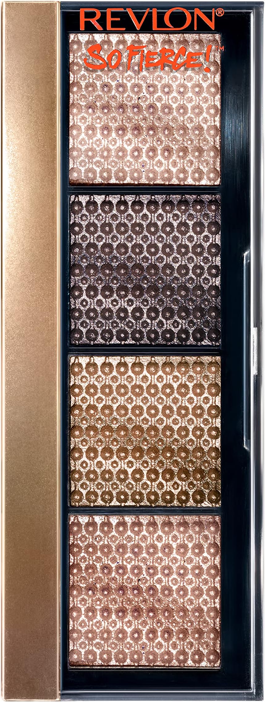 Revlon So Fierce Prismatic Eyeshadow Palette, Eye Makeup, Ultra Creamy Pigmented in Blendable Matte & Pearl Finishes, 961 That's A Dub, 0.21 oz