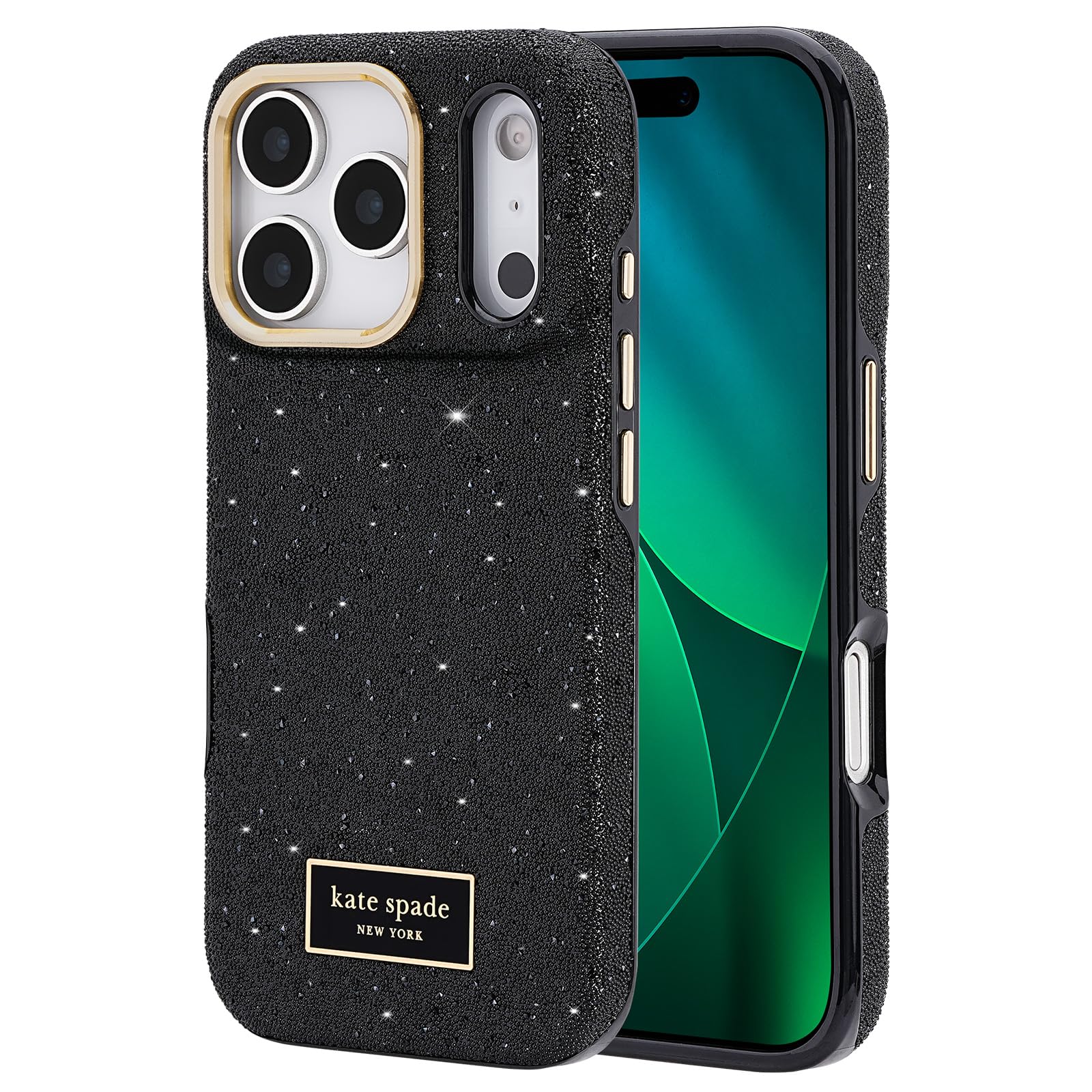 ケイトスペード Crystal Pave iPhone17Proケース Amazon.com: Kate Spade New York iPhone 17 Pro Case