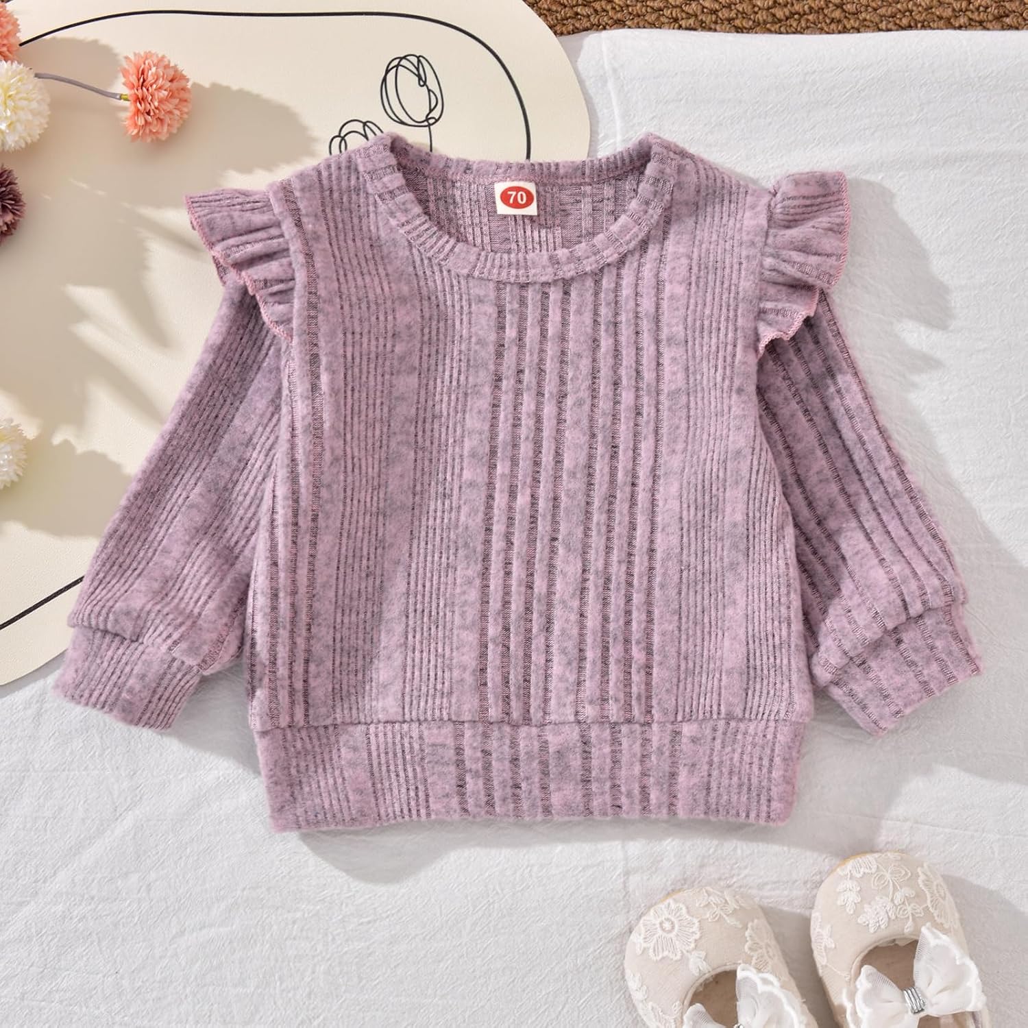 Aalizzwell Infant Baby Girl Fall Winter Outfit - Image 4