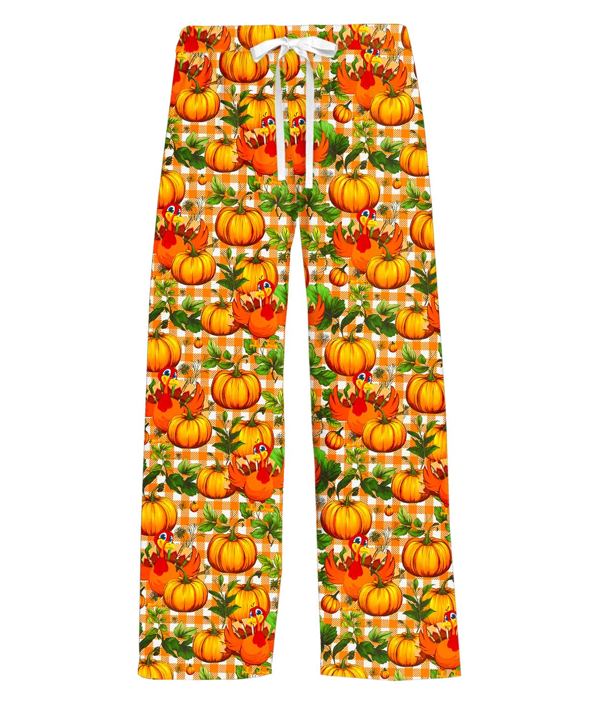 Remimi Girl Boy Plaid Pants Drawstring Summer Casual Loose Bottoms 5-14 Years