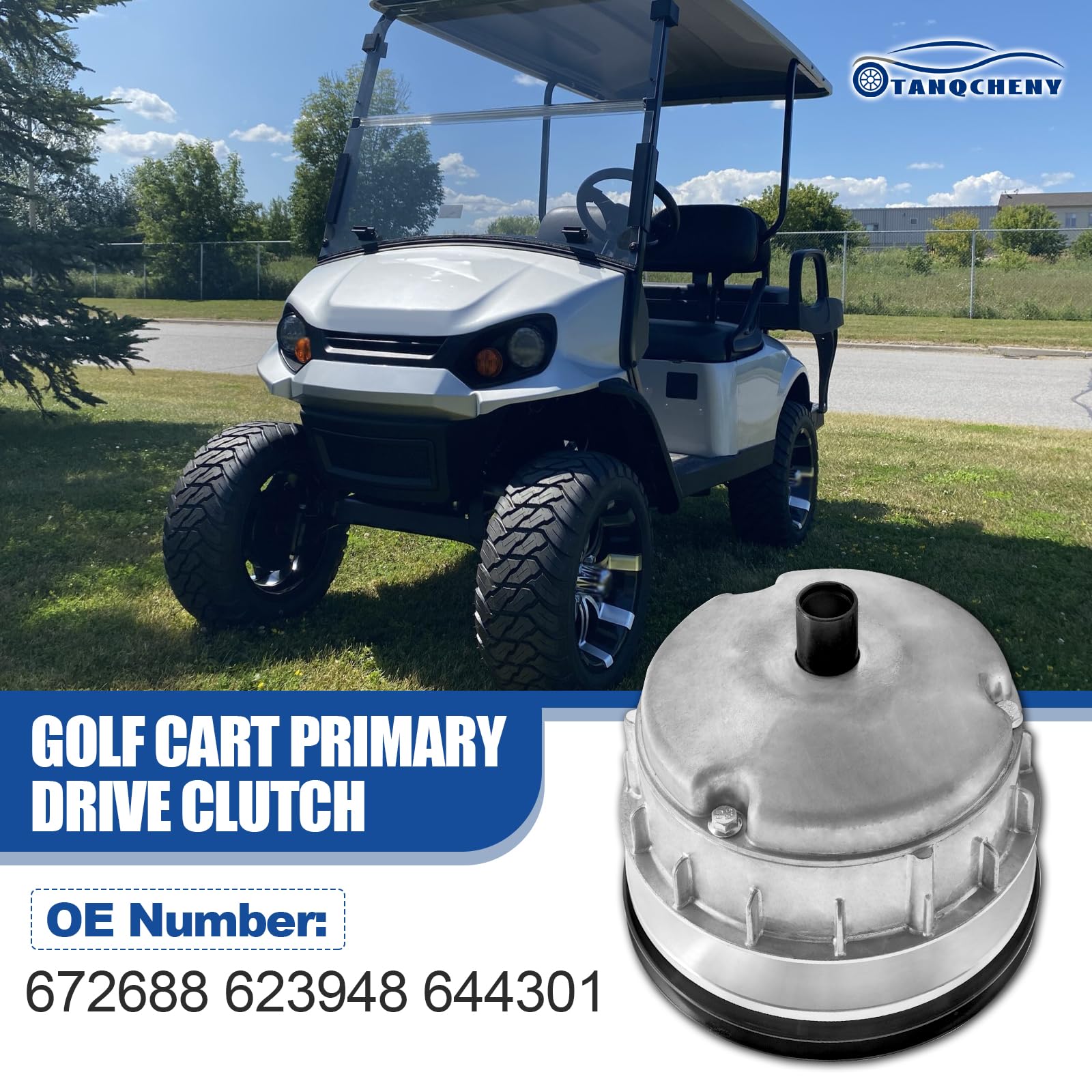 Amazon.com : Tanqcheny 672688 Drive Primary Clutch Fits for E-Z-GO