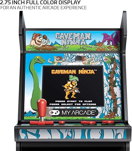 Miniatura 2 de My Arcade Bad Dudes Micro Player - Portable Game, 6.75 Inch Mini Retro Arcade Machine Cabinet - Licensed Collectible