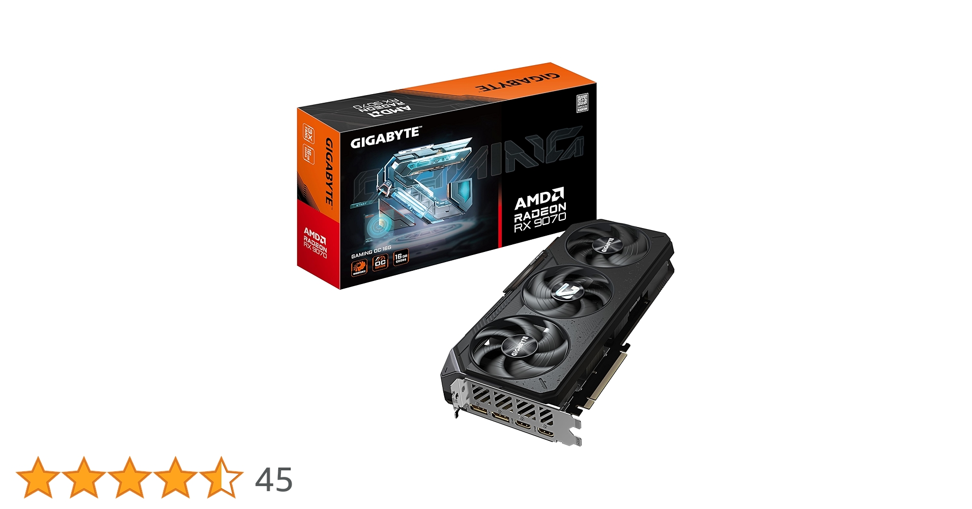 グラフィックボード・グラボ・ビデオカード RX 9070/GIGABYTE GV-R9070GAMING OC-16GD Amazon.com: Gigabyte Radeon RX 9070 Gaming OC 16G Graphics Card