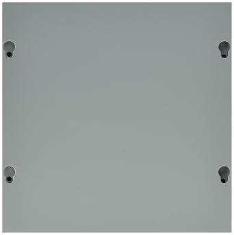 Hoffman ASE8X8X6NK Pull Box, Screw Cover, Steel, 8" x 8" x 6", Gray