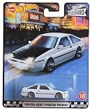 Hot Wheels Toyota Ae86 Sprinter Trueno, [White] Boulevard #18