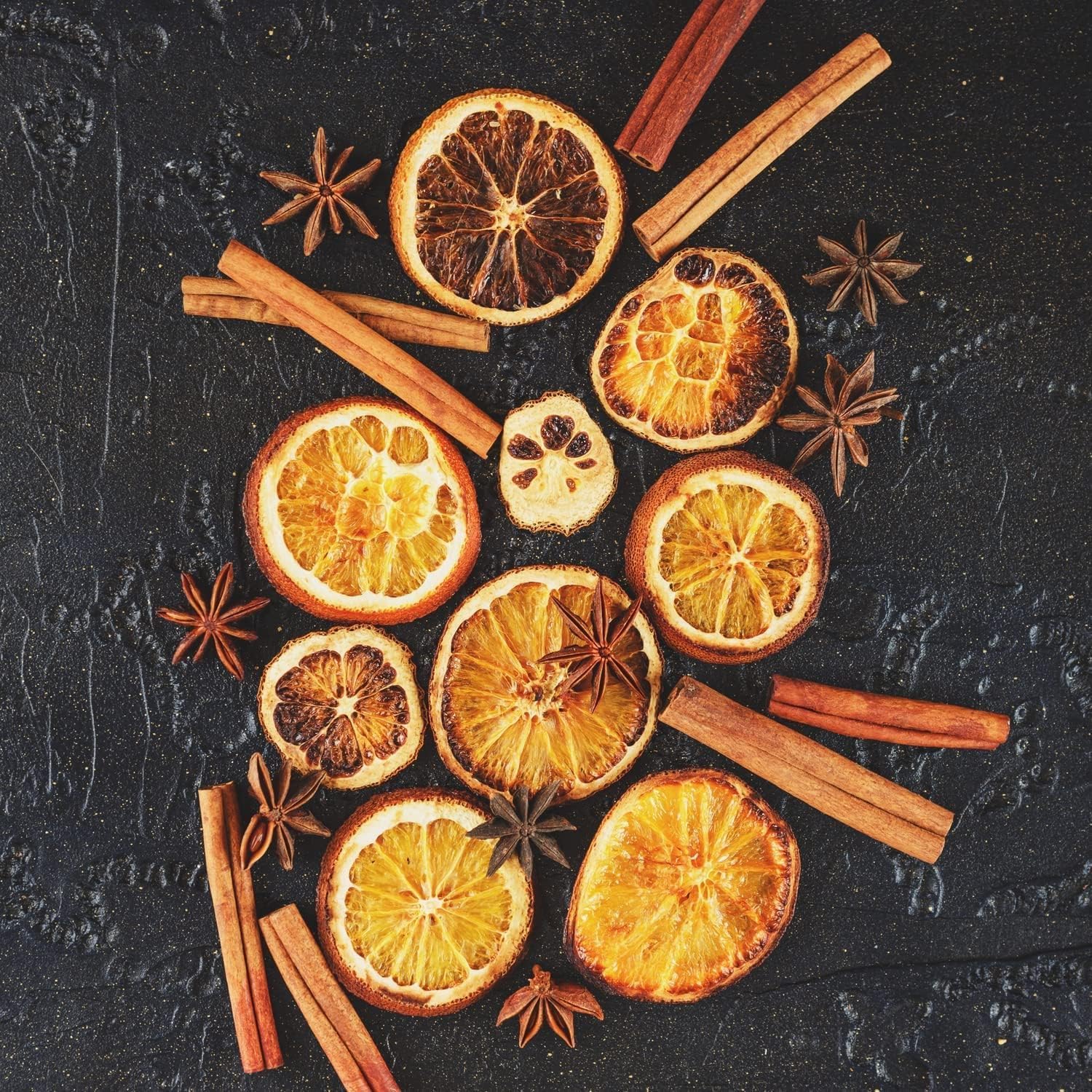 206 stuks kerstkransdecoratie, adventskrans zelf knutselen, kerstdecoratie met dennenappels, kaneelstokken, gedroogde sinaasappelschijven, steranijs, gedroogd katoen, dennentakken, knutselset
