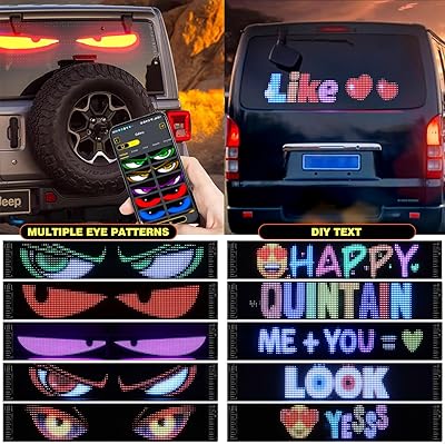 Devil Eyes Light For Cars, 4in X 13.7in,Flex LED Trinidad And Tobago