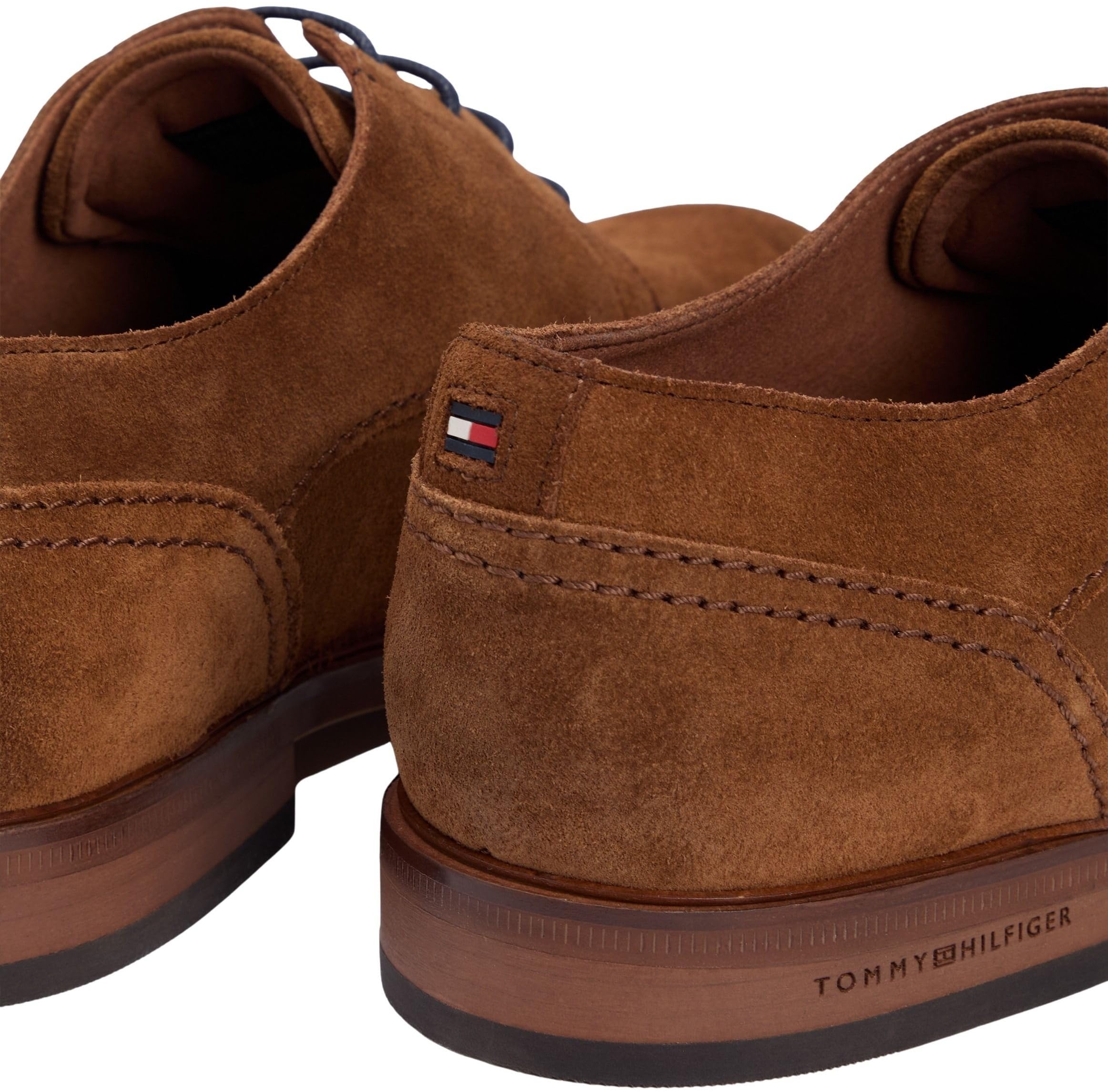 Tommy Hilfiger Hilfiger Suede Dress Shoe Fm0fm05776, Scarpe Derby Uomo