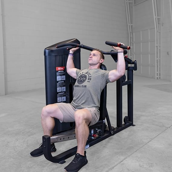 Body-Solid S2MP-3 Pro Clubline Series II Multi-Press Machine with 310 Lb. Weight Stack for Home and Commercial Gym