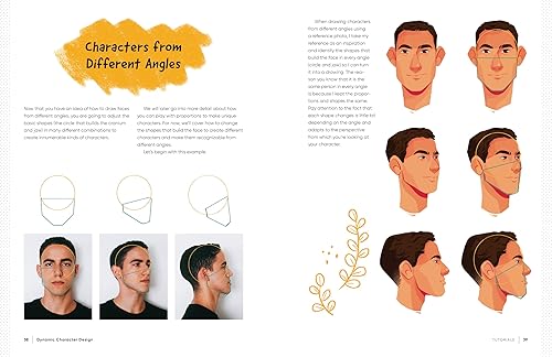 Miniatura 6 de Dynamic Character Design Draw faces and figures with pencil, markers, digital tools, and more